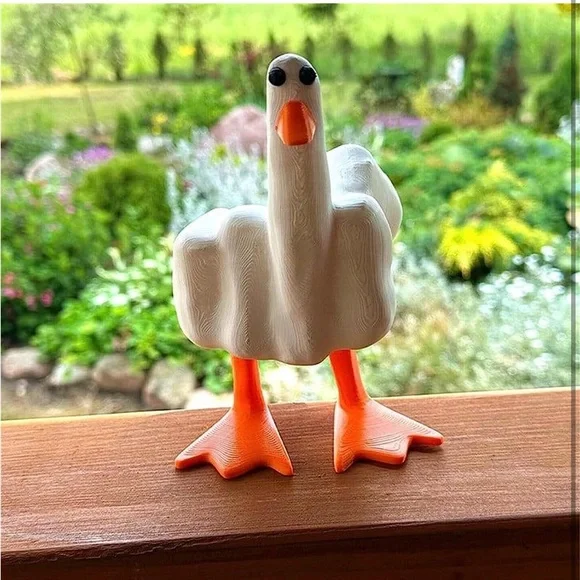 Middle Finger Duck - Picture 4 of 5